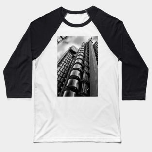 Lloyds Of London Building England Baseball T-Shirt